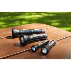 Coleman BatteryGuard™ 325M Flashlight -Cozy Camp Time Shop 2000032705 200032707 2000032708 2000032710 TBD coleman batteryguard flashlights in use 2 4