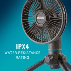 Coleman OneSource™ Multi-Speed Fan & Rechargeable Battery -Cozy Camp Time Shop 2000035455 OneSource ATF 6 1