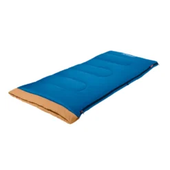 Coleman Brazos™ 20°F Sleeping Bag, Blue -Cozy Camp Time Shop 2000035893 Coleman 2020 US Angled RET Closed20sleeping20bag