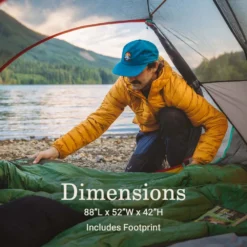 Coleman PEAK1™ 2-Person Backpacking Tent​ -Cozy Camp Time Shop 2155773 ATF6