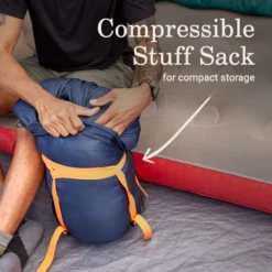 Coleman Big Bay™ 20° Big & Tall Contour Sleeping Bag -Cozy Camp Time Shop 2158165 ATF4