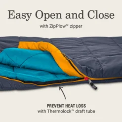 Coleman Big Bay™ 20° Big & Tall Contour Sleeping Bag -Cozy Camp Time Shop 2158165 ATF5